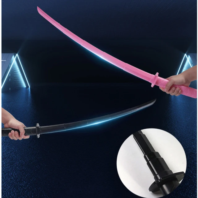 Nóż Grawitacyjny 3D Katana Rozciągliwy Cosplay Dekompresyjny Kreatywny Wysuwany Zabawka Drukowana 3D Miecz Grawitacyjny Prezent Dla Przyjaciela