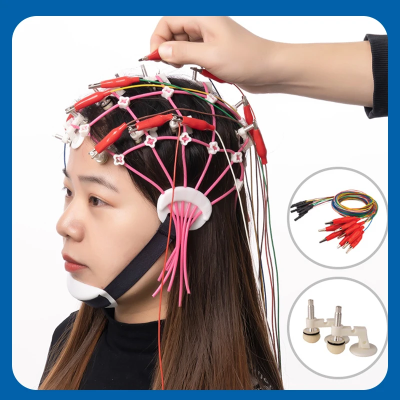 Convenient Removal of EEG Cap Silicone Strip Cap Bridge Electrode Special Electrode Cap for EEG