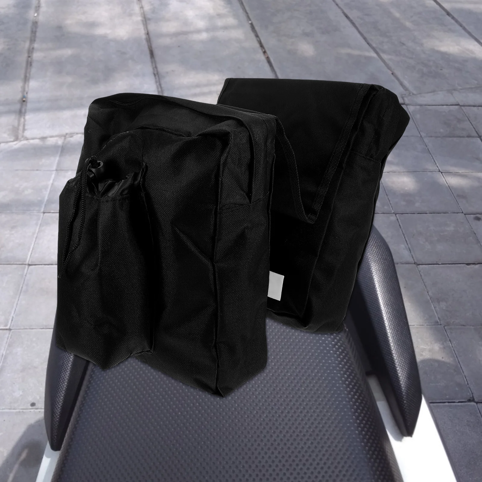 600d Oxford Cloth Atv Bag Dual Pockets Motorcycle Saddlebag Waterproof Storage Tank Bag for Atvs Utvs Snowmobiles