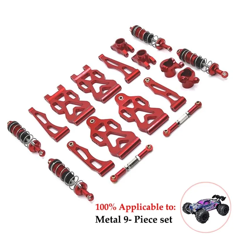 Neumatici Rueda Camión Monstruo Hexagonal Para SCY 16101 16102 16103 1:16، Piezas Actualización De Coche Todoterreno RC، 6324