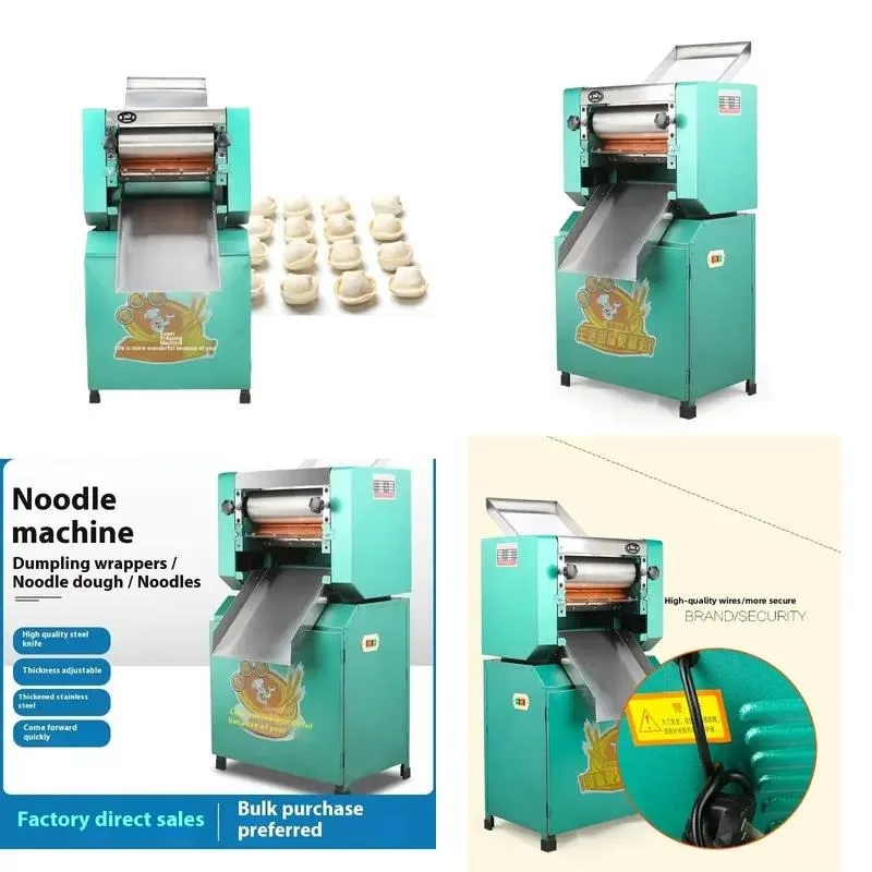 Chuangyu Laminadora De Masa Dough Press Commercial Electric Dumpling Skin Noodle Machine Baozi Machine