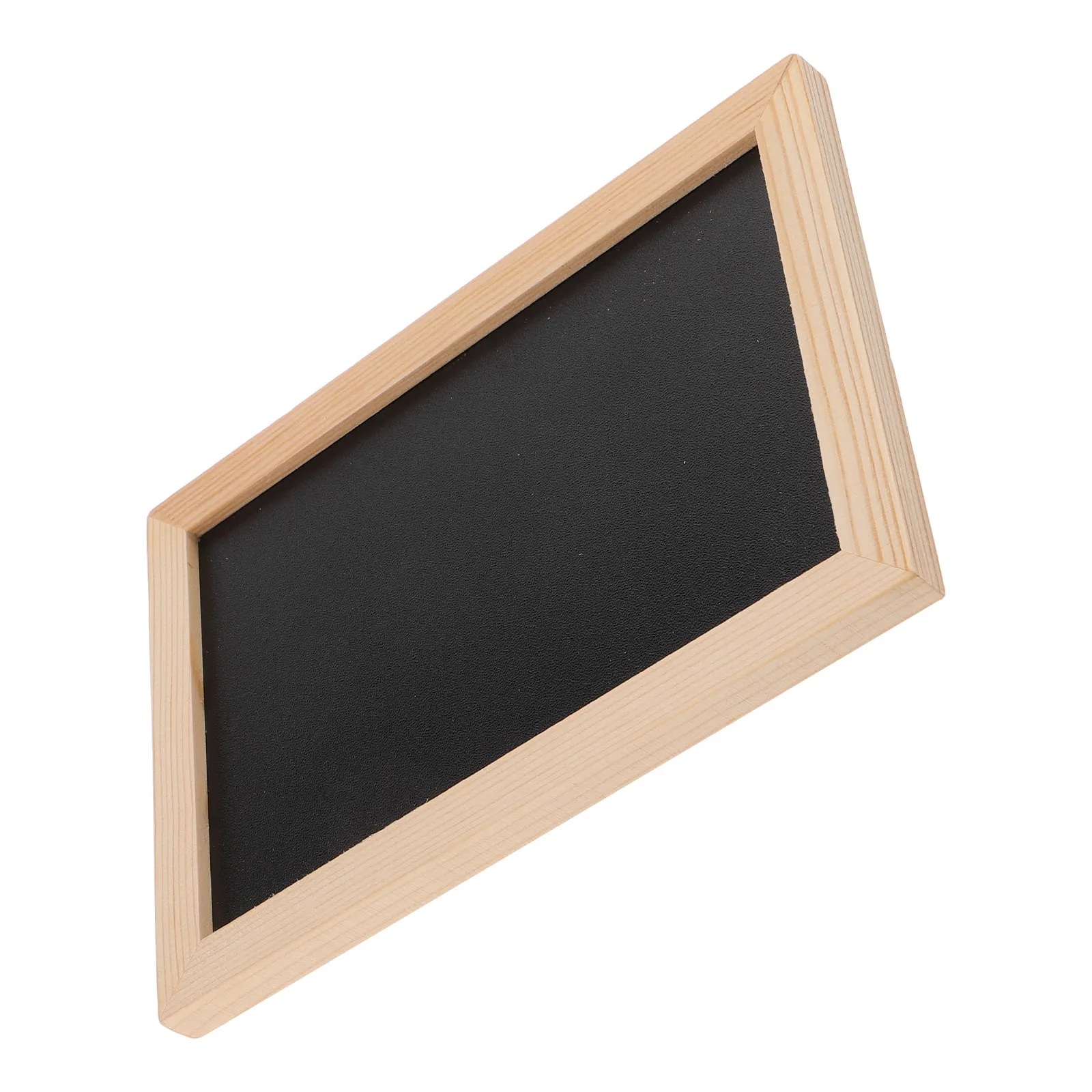 

Chalkboard Sign 18x13cm Small Erasable Blackboard Double-Sided Message Board Wall Decor Hanging Display Board for Wedding Table