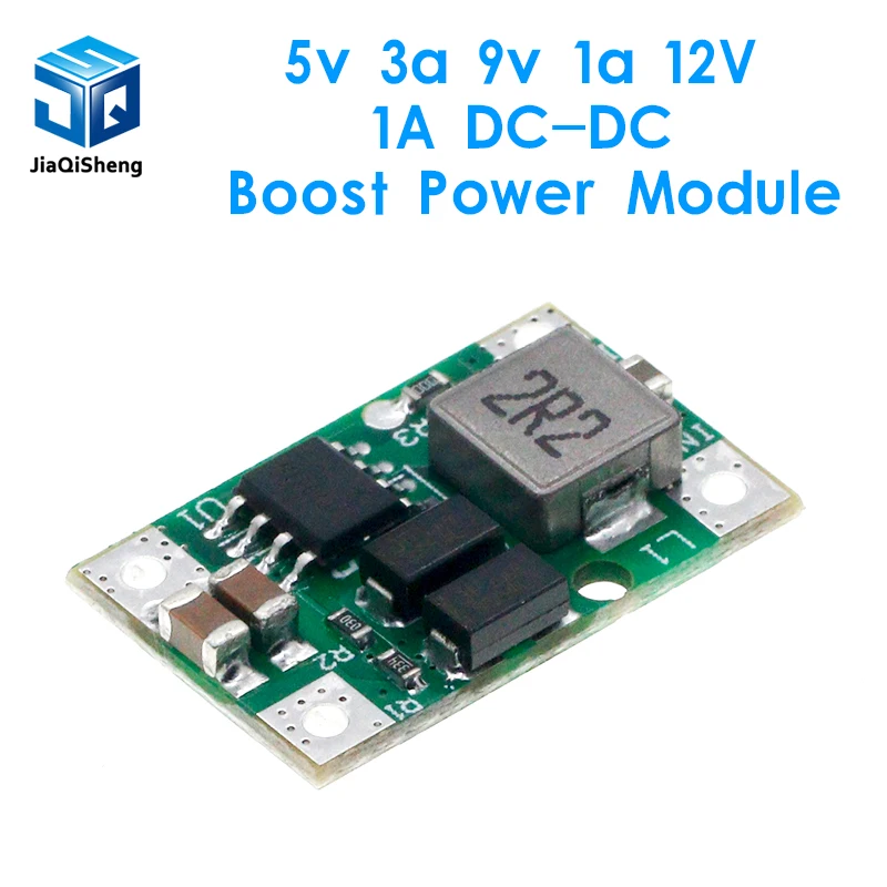 5V 3A 9V 1A 12V 1A DC-DC Step Up Power Module Booster Power Module Voltage Regulators Fast Charging Converter Stabilizer