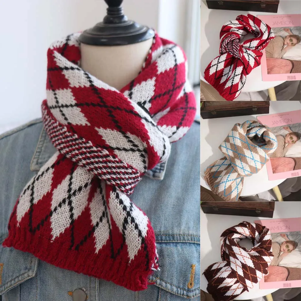 ผ้าพันคอไหมแคชเมียร์ลายตารางหมากรุกสไตล์เกาหลีสุดหรู กันลม ผ้าพันคอ Y2K ลายตารางหมากรุก ผ้าคลุมไหล่ยาว อุ่นสบายสำหรับฤดูหนาว ใช้ได้ทั้งชายและหญิง