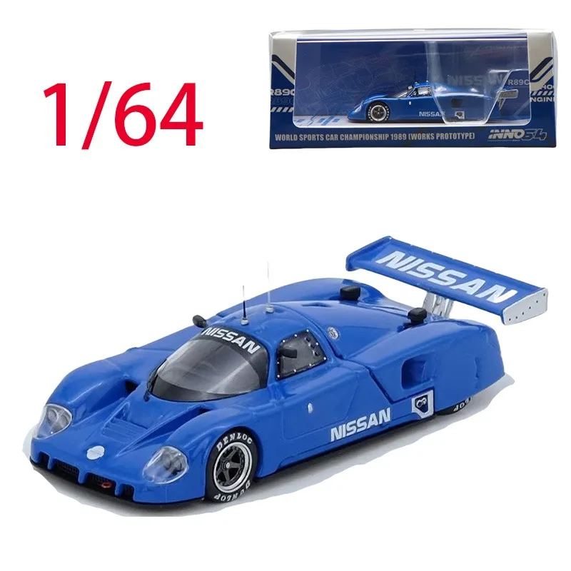 

INNO Diecast 1/64 Scale Nissan Alloy Car Model NISSAN R89C Play Vehicles Toys for Boys Original BoxCollection