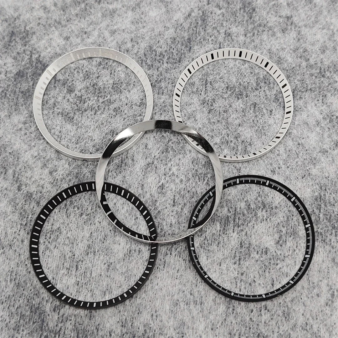 Watch Inner Shadow Ring 31.3mm Stainless Steel Watch Chapter Ring Refit Scale Ring for NH35/NH36/4R/6R/6105 Watch Parts