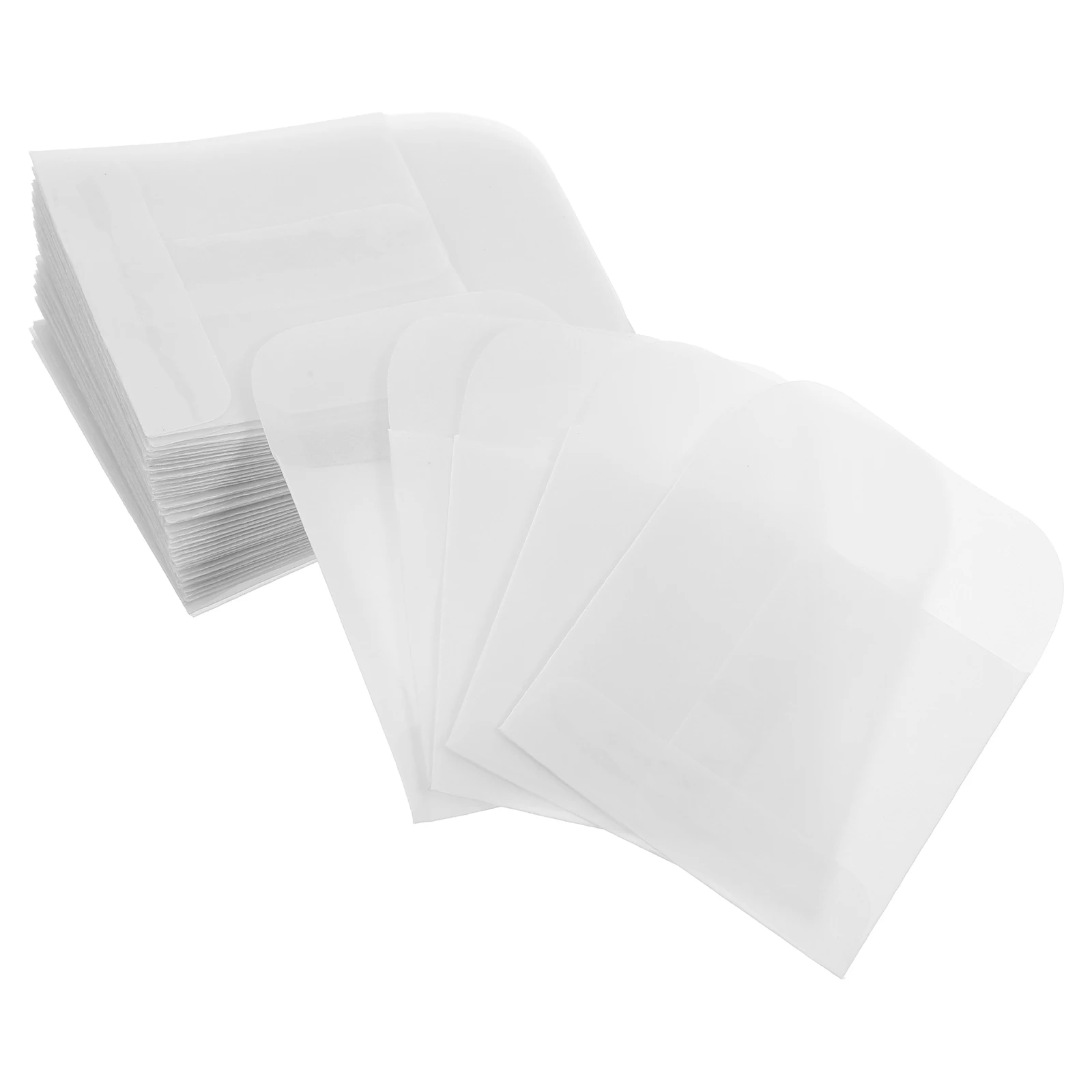 

50pcs Photo Envelope Bag Earring Seed Storage Cellophane Wedding Practical Decoration Packing Organizing Small