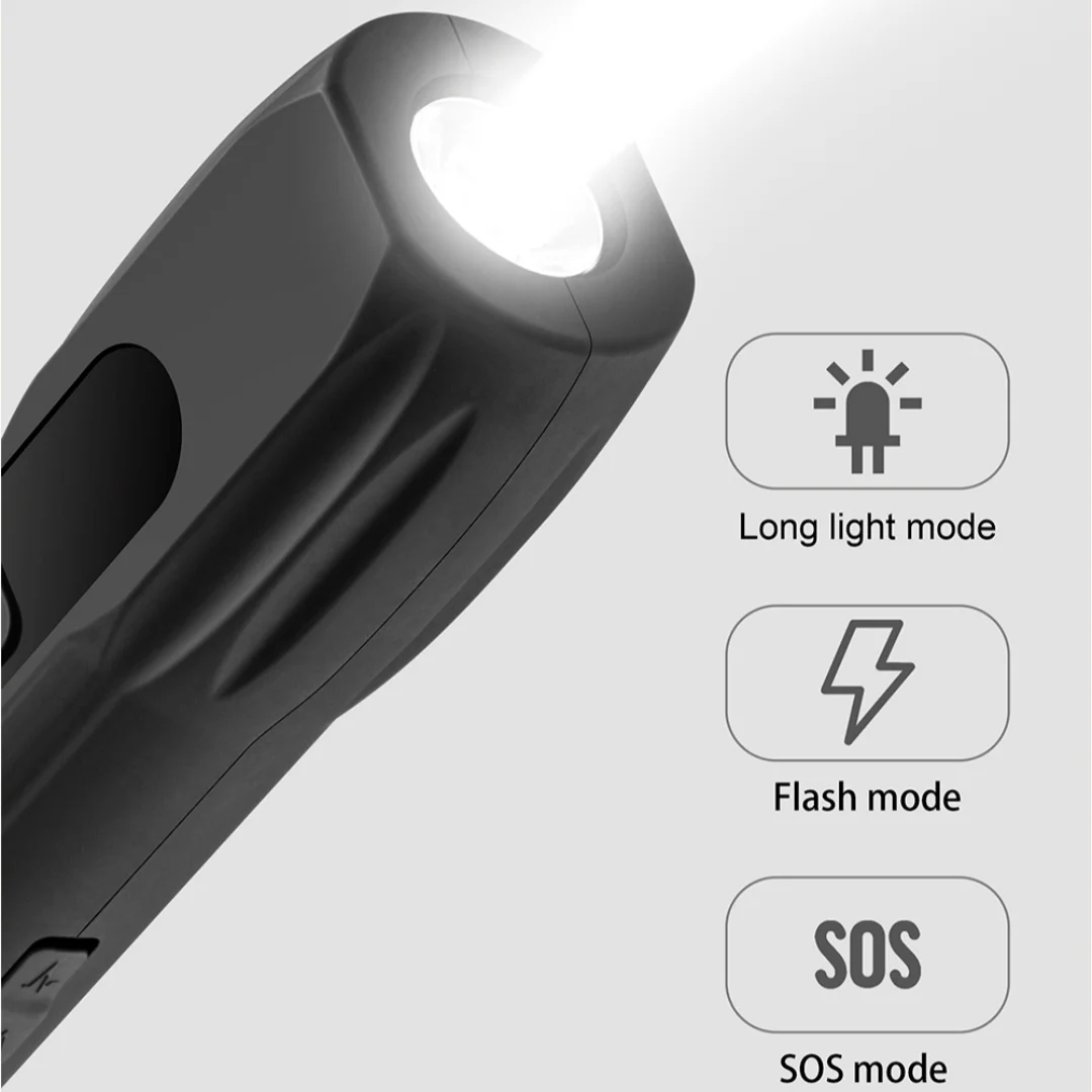 Portable Handheld Strong Ultrasonic Dog Repeller with Strong LED Flashlight Anti-dog Barking Ultrasonic Dog Repeller