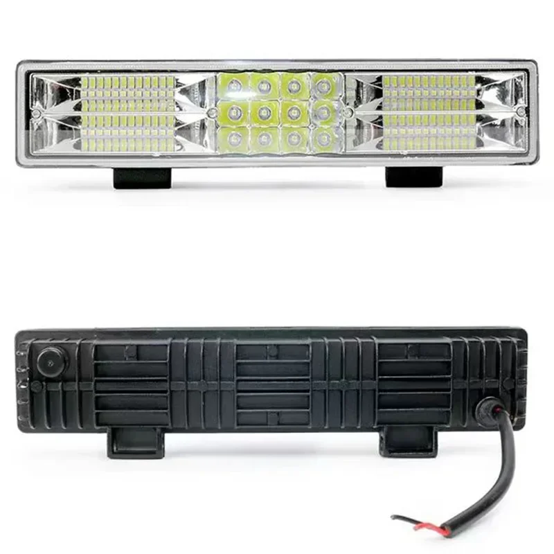 

3 Rows 12 Inch Flood Combo LED Driving Fog Light LED Work Lights Hyper Bright LED Bar Light Automotive Auxiliary Light Spotlight