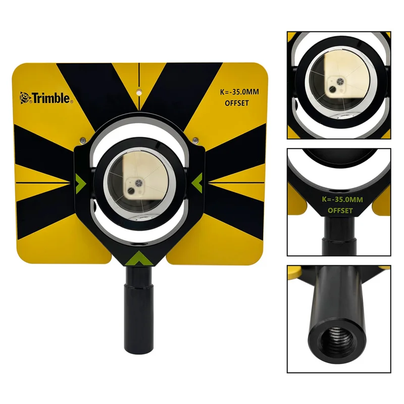 منشور TLF Trimble Traverse مع الهدف وطلاء AR لمحطات إجمالية من سلسلة Trimble S #4