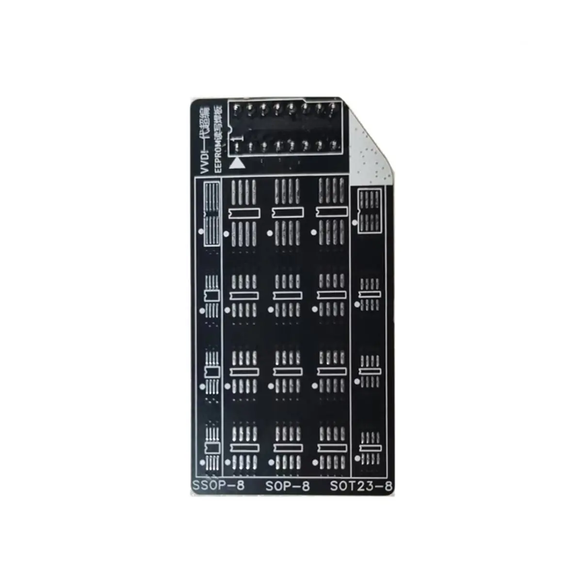 Untuk VVDI Super-Generation Eight-Pin Chip Storage EEPROM Data Read and Write Download Board Welding 3.3V 10mA