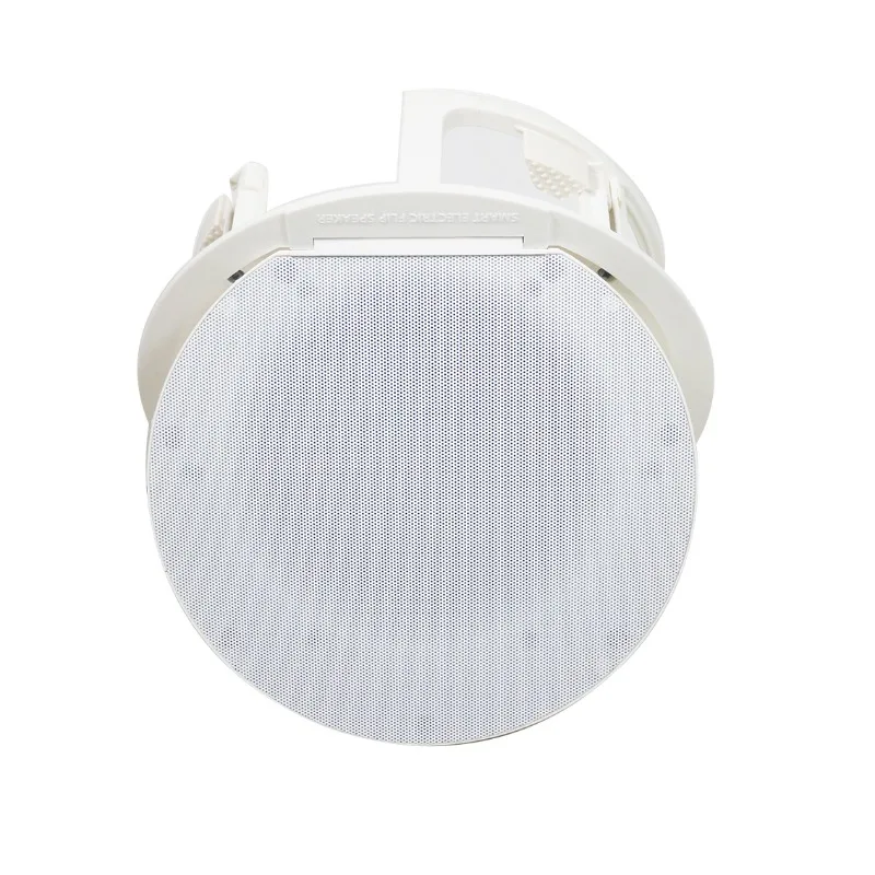 M 2-way 5.25-inch coaxial electric ceiling speaker Customized 40w multi-angle lifting electric ceiling speaker