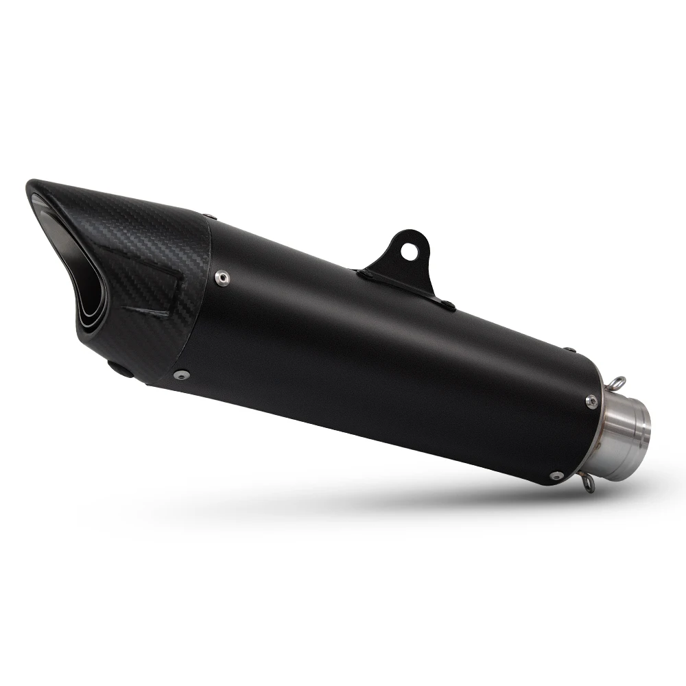 

Universal 51mm Interface Motorcycle Exhaust Modify Shark Muffler Zar For Z900 GSXR1000 SV650 R3 ZX6R MT07 C650 CBR650R RS660 NSS