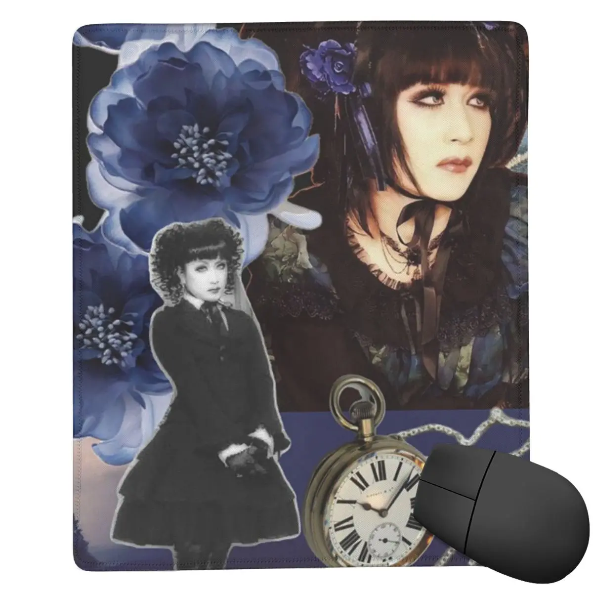 Malice Mizer Visual Kei Japanese Rock Band Gothic 7x9 in 22x18 cm Mouse Pad Computer Keyboard Mouse Mat Gamer PC Laptop Desk Mat