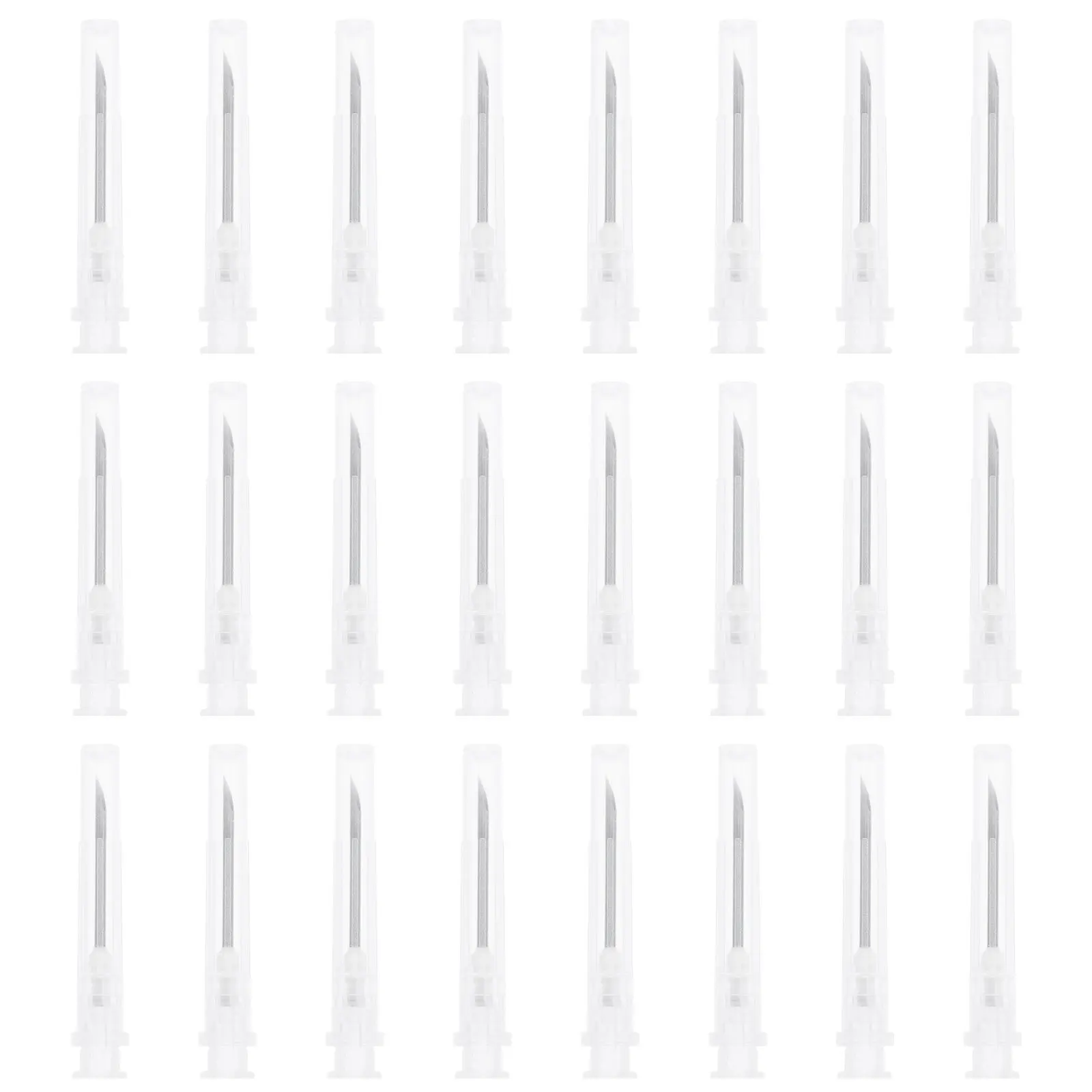 

100Pcs Dispensing Needle Tip Needle Portable Easy Use Syringe Injection Accessories for Glue Liquid Refill Perfume