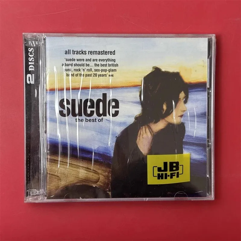 CD de música Rock Suede Brett Anderson, el mejor álbum de gamuza, nitrato Animal, 2 uds., registro de música, Cosplay, Walkman, caja de insonoras para coche