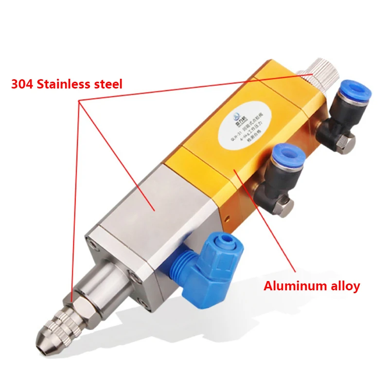 Pneumatic Precision Dispensing Valve UV Dispensing Valve Anti-drip Silicone Valve Suck Back Epoxy Silicone Resin Glue