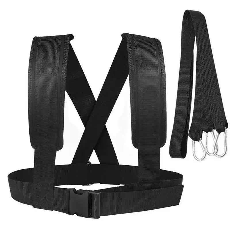 Vest Lumbar Back Belt Sprint Interval Fitness Sport Bodybuilding Exercise Running Resistance Bands Workout Gym Equipment