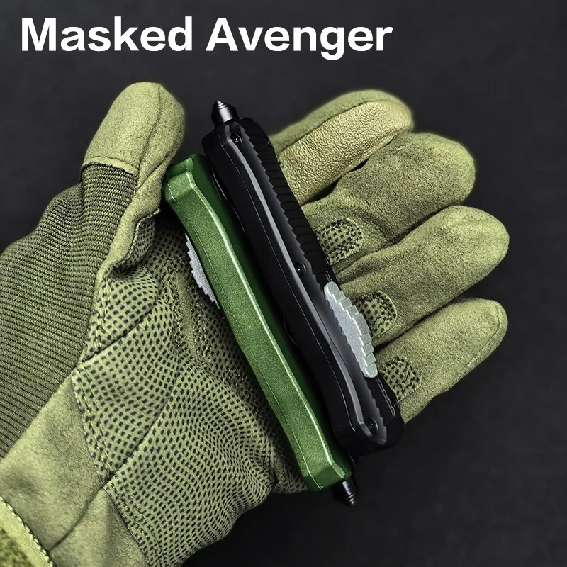BM Tech High Quality EDC Knife Zinc Alloy Handle Outdoor Camping Style Utility Tool With Glass Breaker Pocket Clip