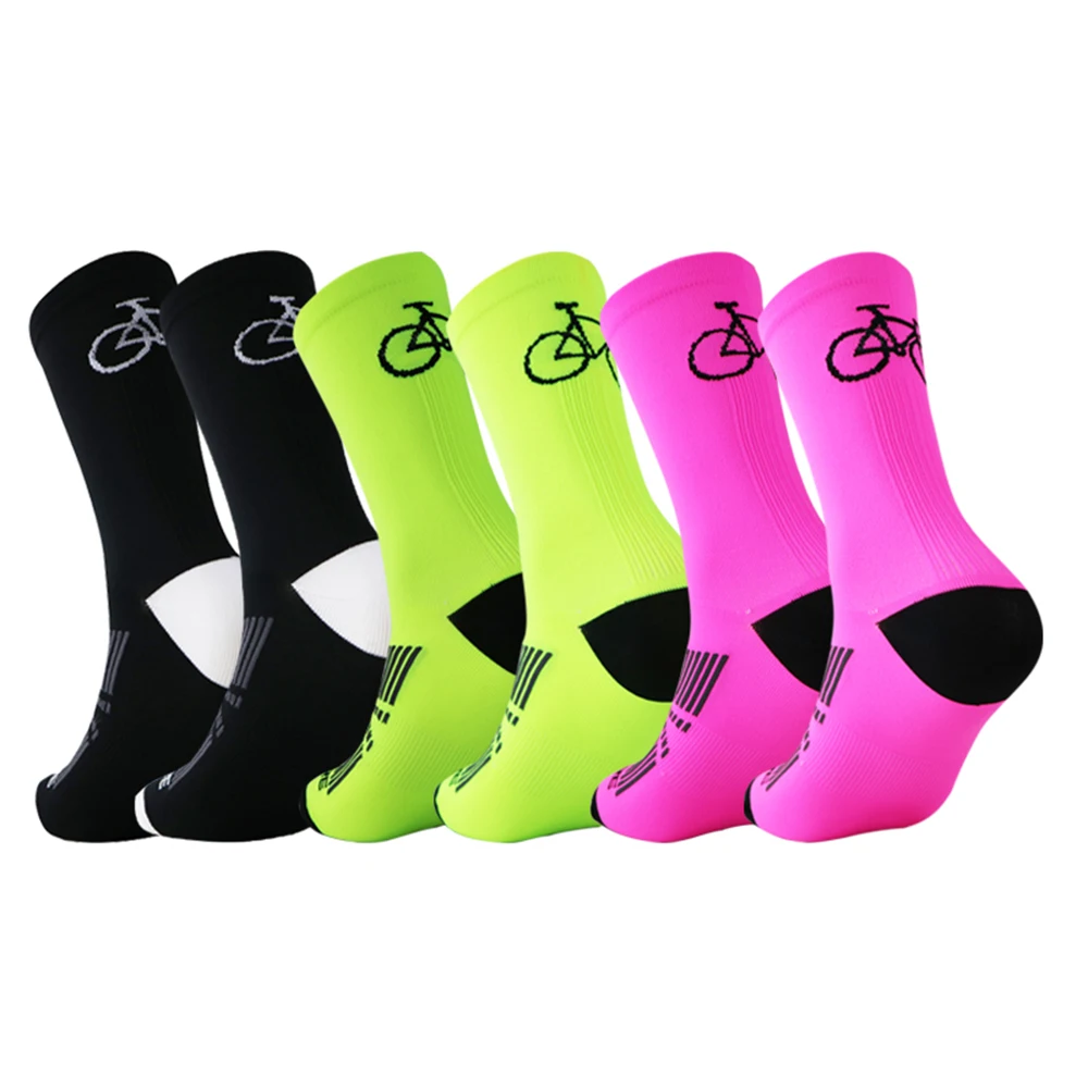 cycling High quality Breathable professional brand road sports socks socks for men and women outdoor sports racing cycling socks