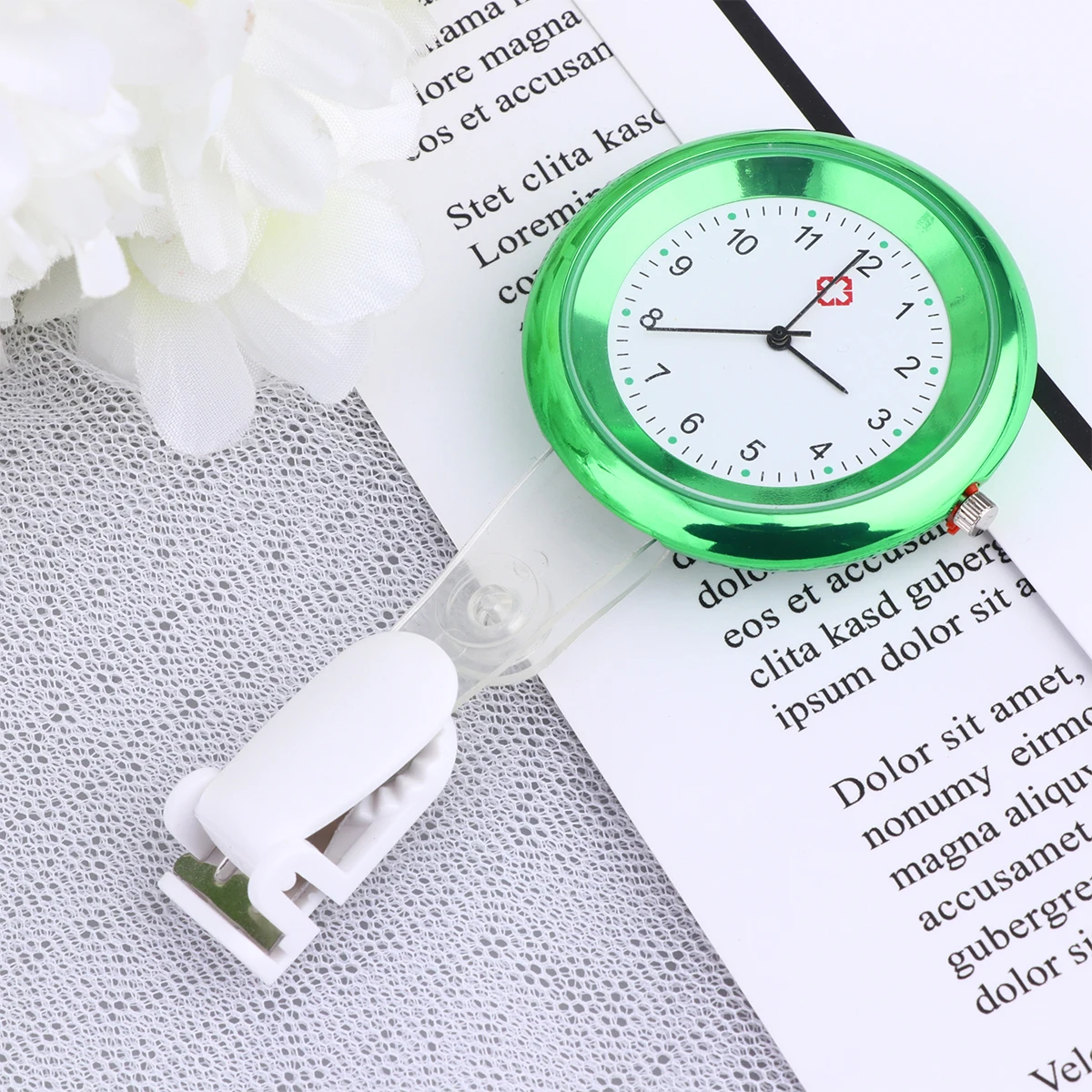 

Chest Watch Portable Pocket Nurse Doctor Gifts Women's Watches Hanging Accessories