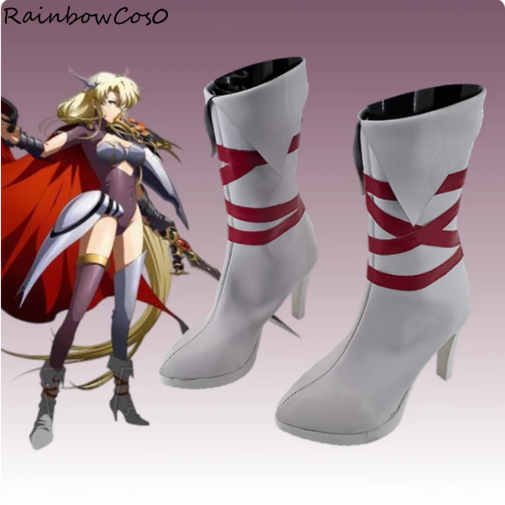 Lana Langrisser Série Cosplay Sapatos Botas Jogo Anime Festa Halloween RainbowCos0 W5269