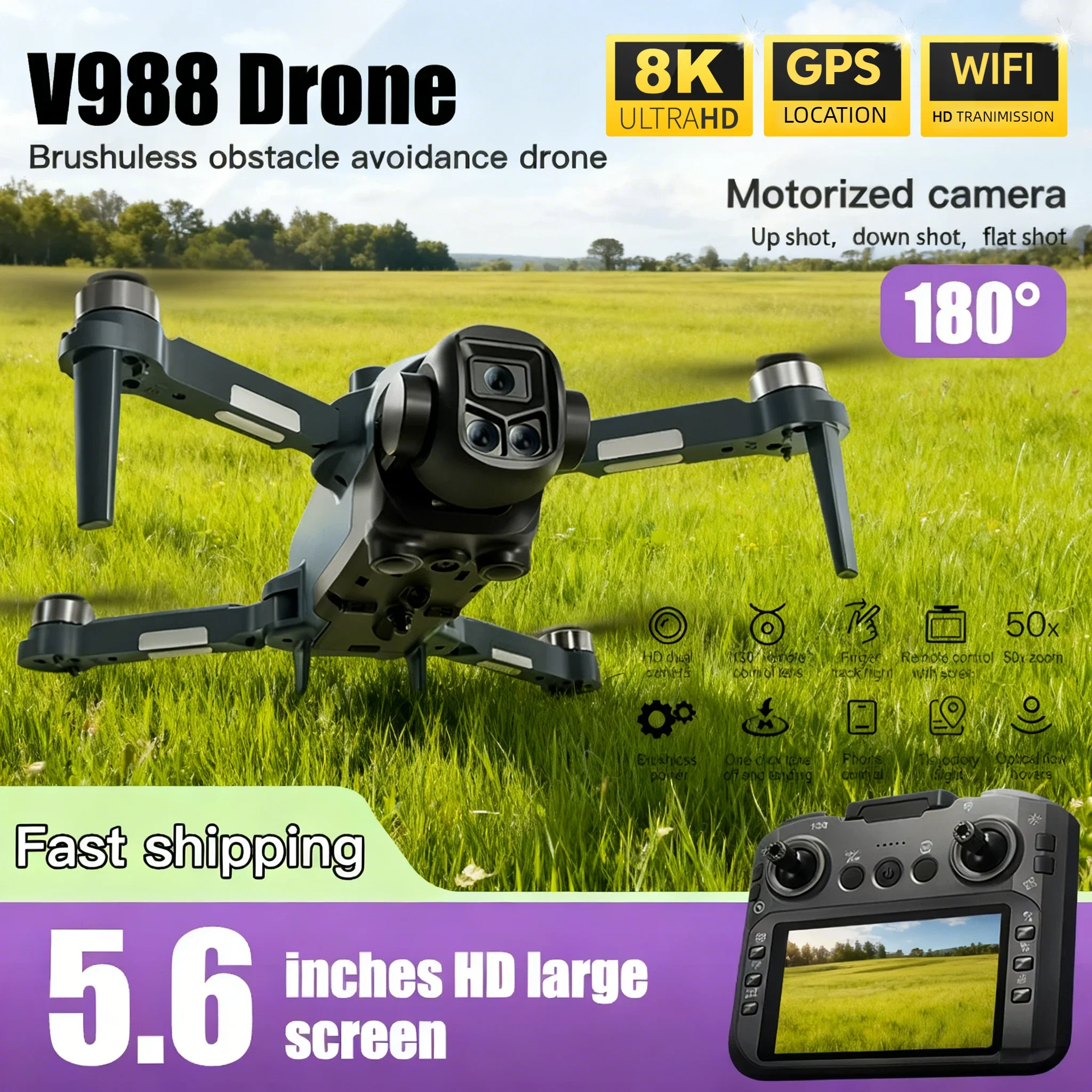 For Xiaomi V988 Dro… - image