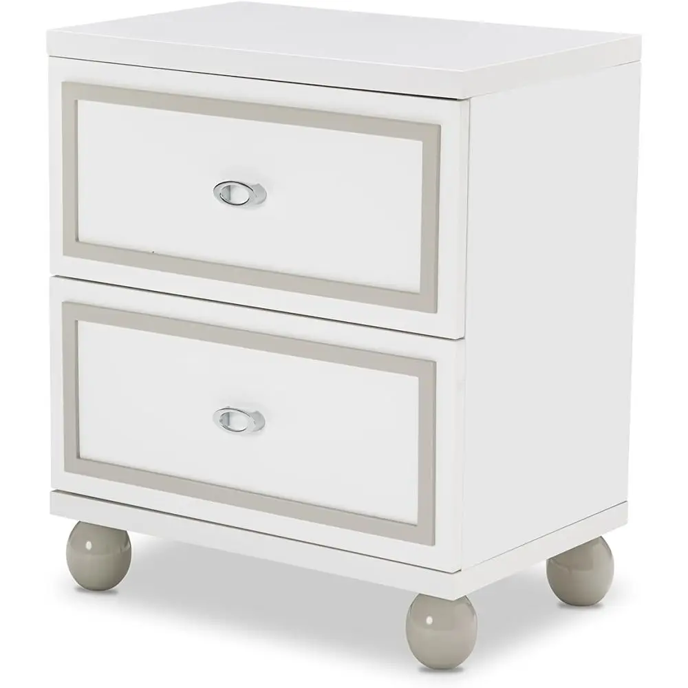

White Cloud-Inspired Nightstand