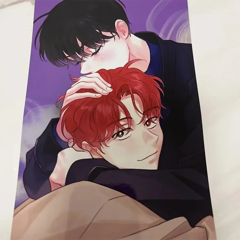 

manga wrong dream 9 photo card Xiang ka Korean BL love comic