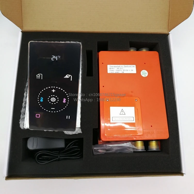 Smart Digital Thermostat, Bathtub Shower Tap with Head Filter Controller