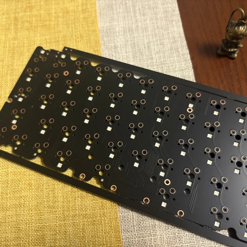 

LH69P Keyboard PCB Customized 1.6mm Slotting Tri-mode VIA 69keys 60% Layout for Gaming Mechanical Keyboard Accessories Gifts DIY