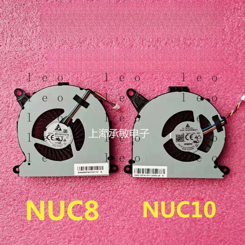 for Intel/Intel Pluto Frost Canyon NUC8 10 I3/I5/I7 Mini PC CPU Cooling Fan
