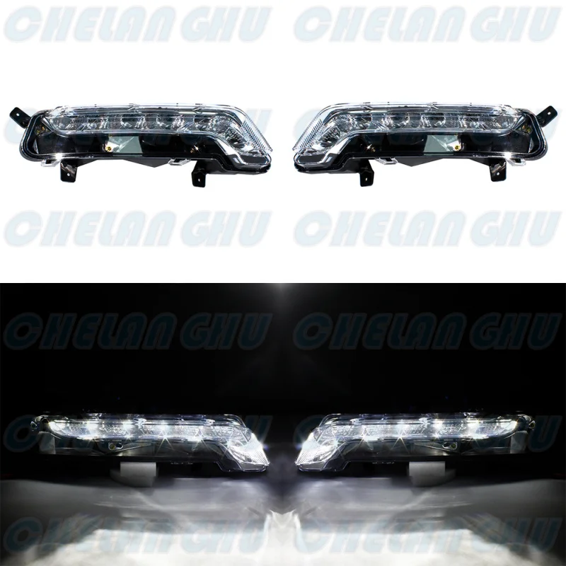 LED Car Light For Chevrolet Impala 2014 2015 2016 2017 2018 2019 2020 1 Pair Front Fog Light Lamp Car accessories