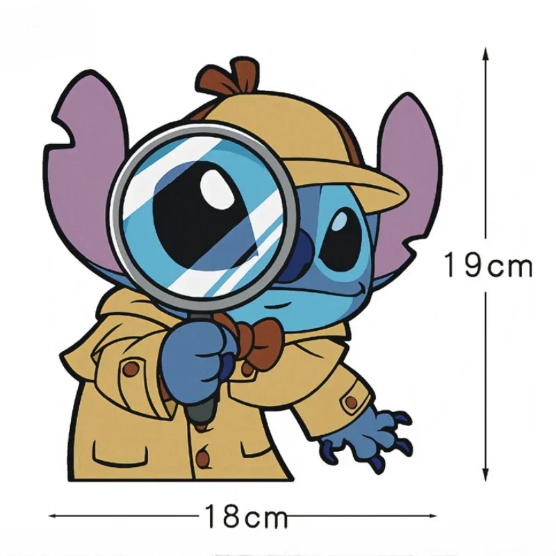 Cartoon Anime Cute Star Baby Stitch Angel Cover Scratches Motorcycle Car Window Luggage Computer Stickers Wholesale