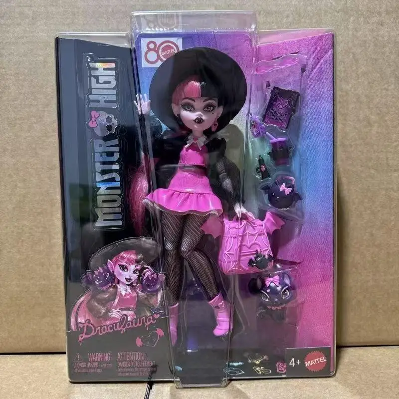 

New Original Monster High Monster Wednesday G3 Ghost Doll Doll, Mobile Collection HXH77 Christmas Gift