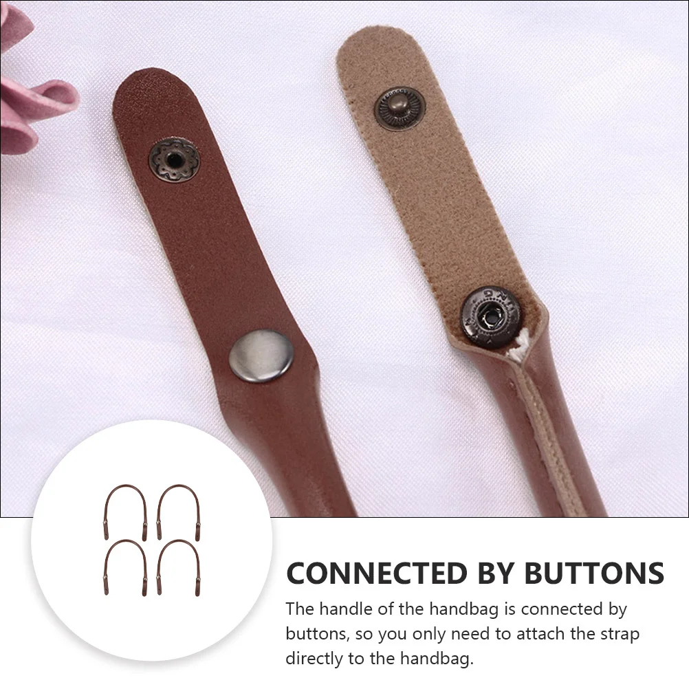 

4Pcs Handbag Straps Replacement Straps for Handbags Adjustable Shoulder Strap Bag Supplies Easy to Install Versatile Use