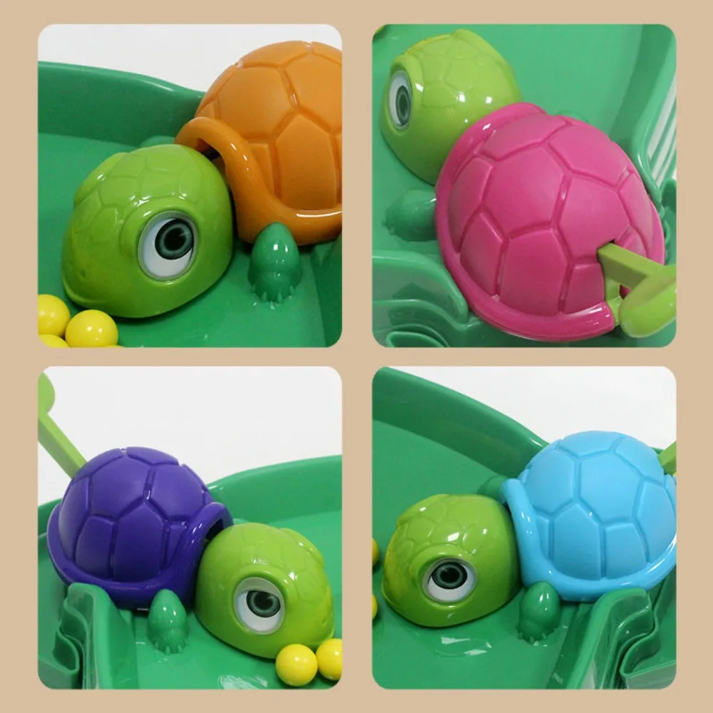 Multiplayer Turtle Eat Beans Game Competitive Race Toy Educational Toy Children's Toys Play with Friends Party Entertainment