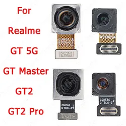 Selfie Big Rear Camera For Realme GT 5G Master GT2 2 Pro Back View Front Facing Camera Module Replacement Spare Parts