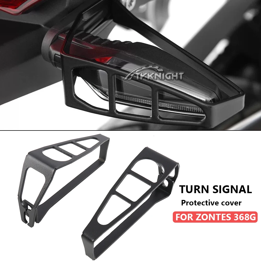 

for Zontes 368G modification, front turn signal lampshade, rear tail light protection, decorative cover, anti scratch protection