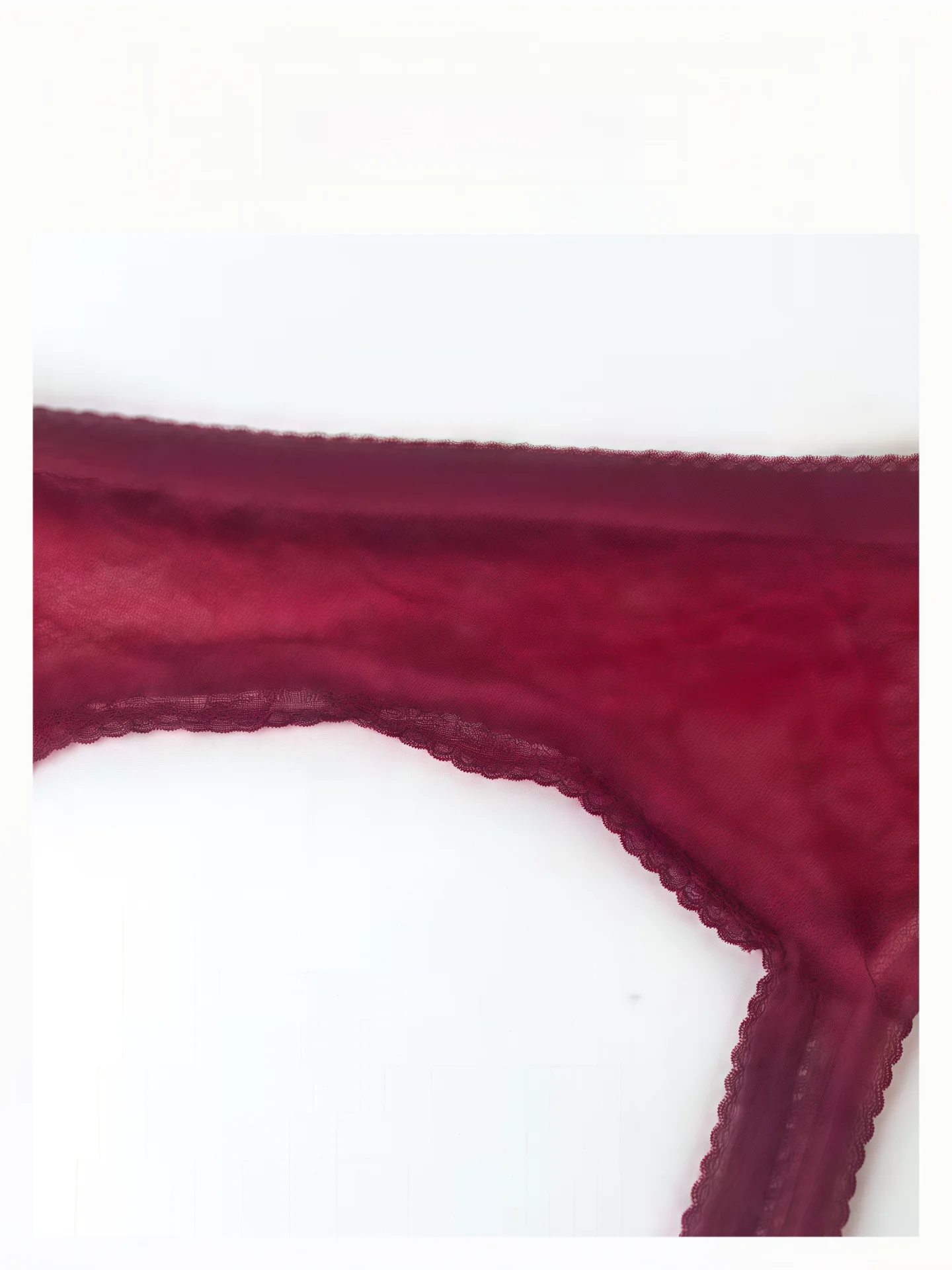 Sexy Lace Trim Thin Strap One-Piece Black Silk Red  Splicing Fishing Net Tights Pantyhose Color Block Silk Stockings