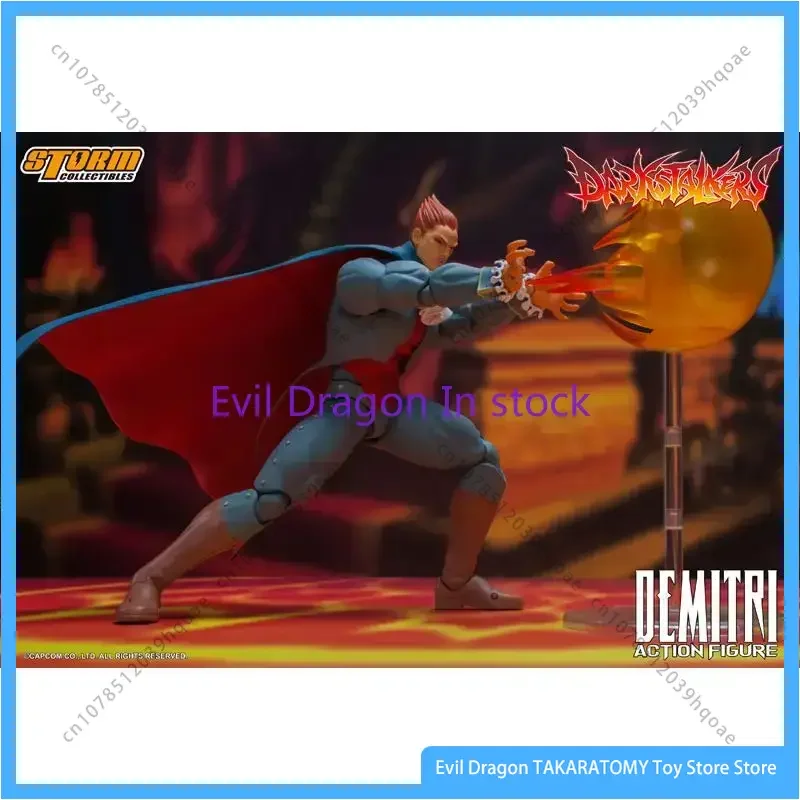 100% Original Storm Toys 1/12 Darkstalkers Cpds001 Vampire Demitri Maximoff Anime Action Collection Figures Model Toys In Stock