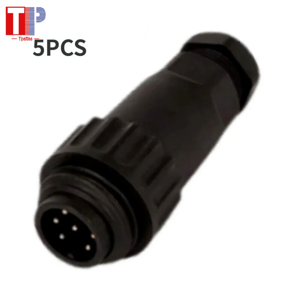 

Tpaitlss 5 Pcs 7 Pins cable connector gun cable PG7connection Gema control unit