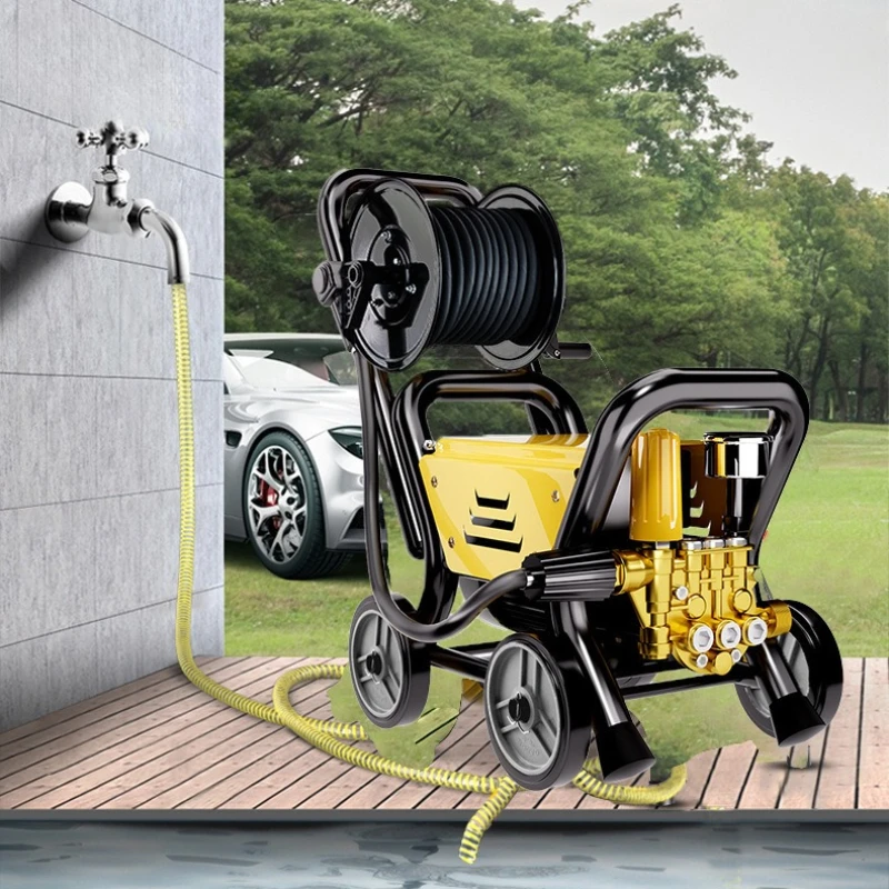 High Pressure Car Washing Machine 220V High Power Car Washing Artifact Portable Brushing Pump High Pressure Cleaning Machine view 3