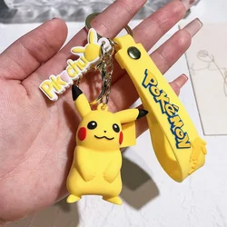 Pokemon Action Figure Pikachu Psyduck Charmander Snorlax Squirtle Tas Sleutelhanger Hanger Verjaardagscadeautjes Anime llaveros Sleutelhanger