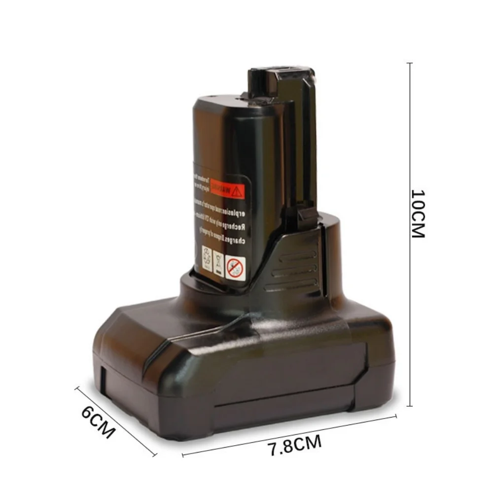 Batteria di ricambio 12V li-ion 6000mAh BAT420 per Bosch BAT420 BAT411 BAT412 BAT413 BAT414 batteria 10.8V utensili elettrici a batteria