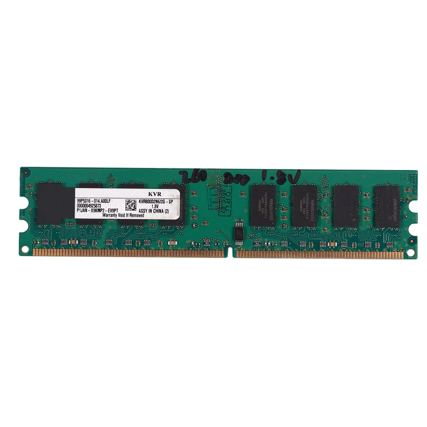 2GB DDR2 PC2-6400 800MHz 240Pin 1.8V Desktop DIMM Memory RAM for , for AMD(2GB/800,W)