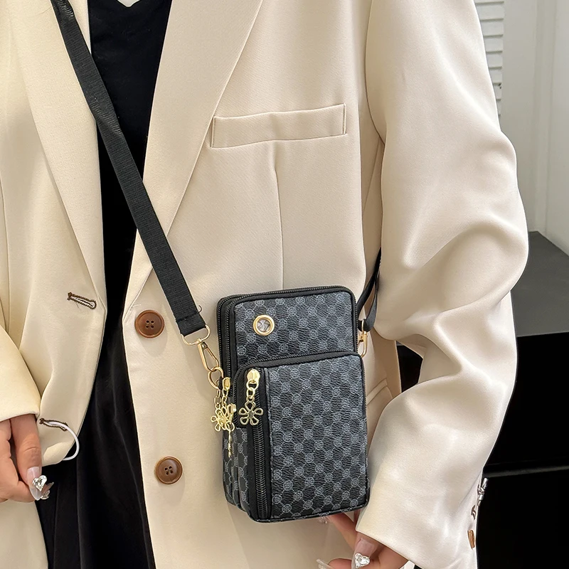 Neue Mini-Umhängetaschen für Damen und Herren - Vielseitige, Modische, Lässige Handgelenktaschen, Geldbörsenlose Armtaschen – Detail 10
