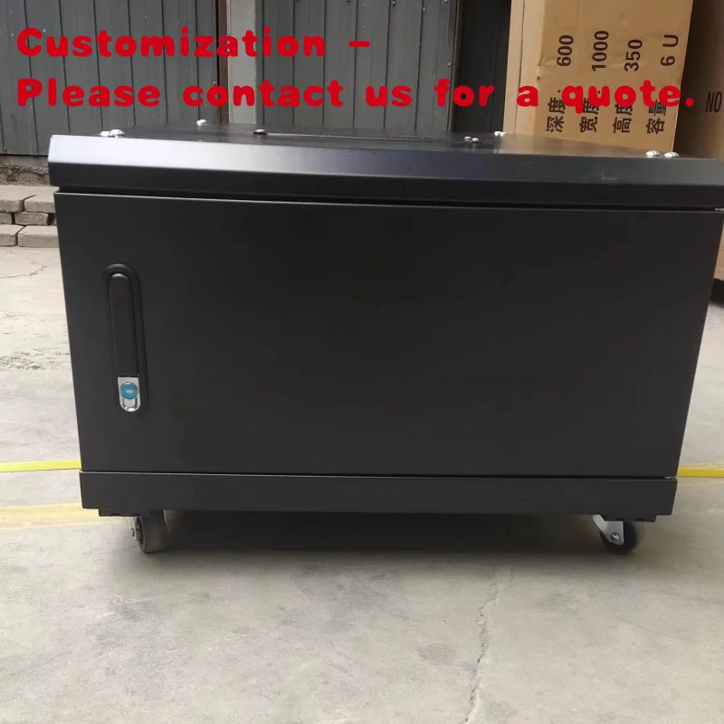 

custom.27U Mesh Cabinet Soundproof Feature DDF Telecom Server Rack Data Center 22U Capacity Glass Steel Metal Floor Stan