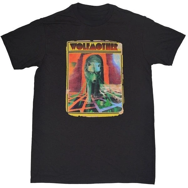 Wolf Lazer Eyes Victorious Album Art  Wolfmother Band T-Shirt Cotton Graphic Tee Men Women Summer Streetwear
