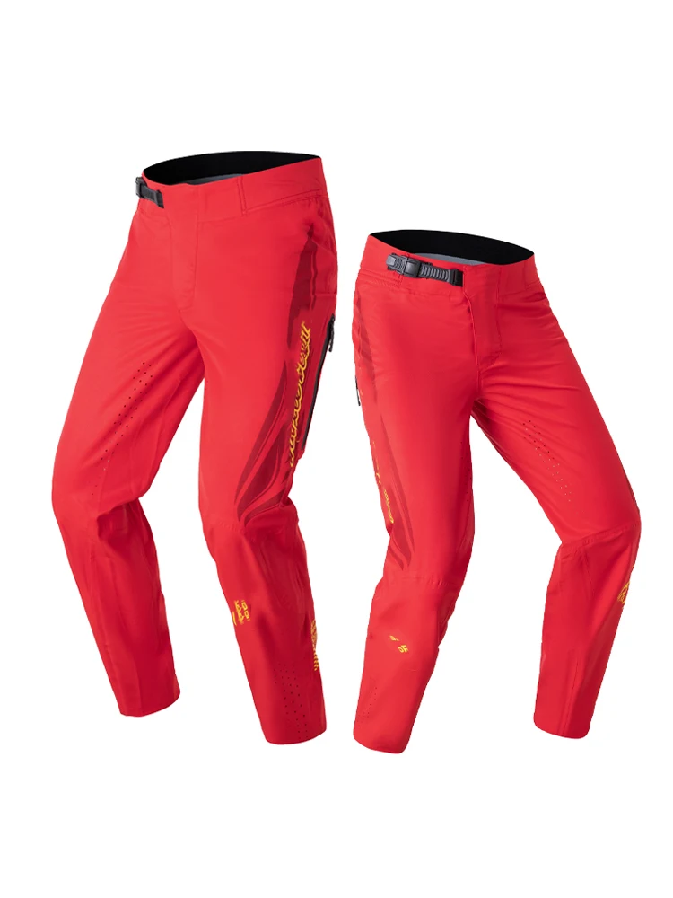 NIEUW Mountainbikebroek Fietsen Hardlopen met zak met ritssluiting Buitensportkleding MTB-crossbroek